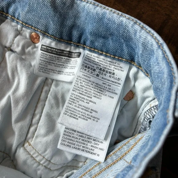 Levi’s PREMIUM 510 New Men’s Skinny Fit Flex Jeans 33 x 32 - Picture 9 of 13